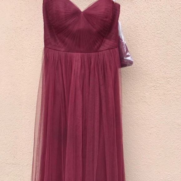 JENNY YOO Annabelle Convertible Tulle Column Dress - Picture 4 of 6